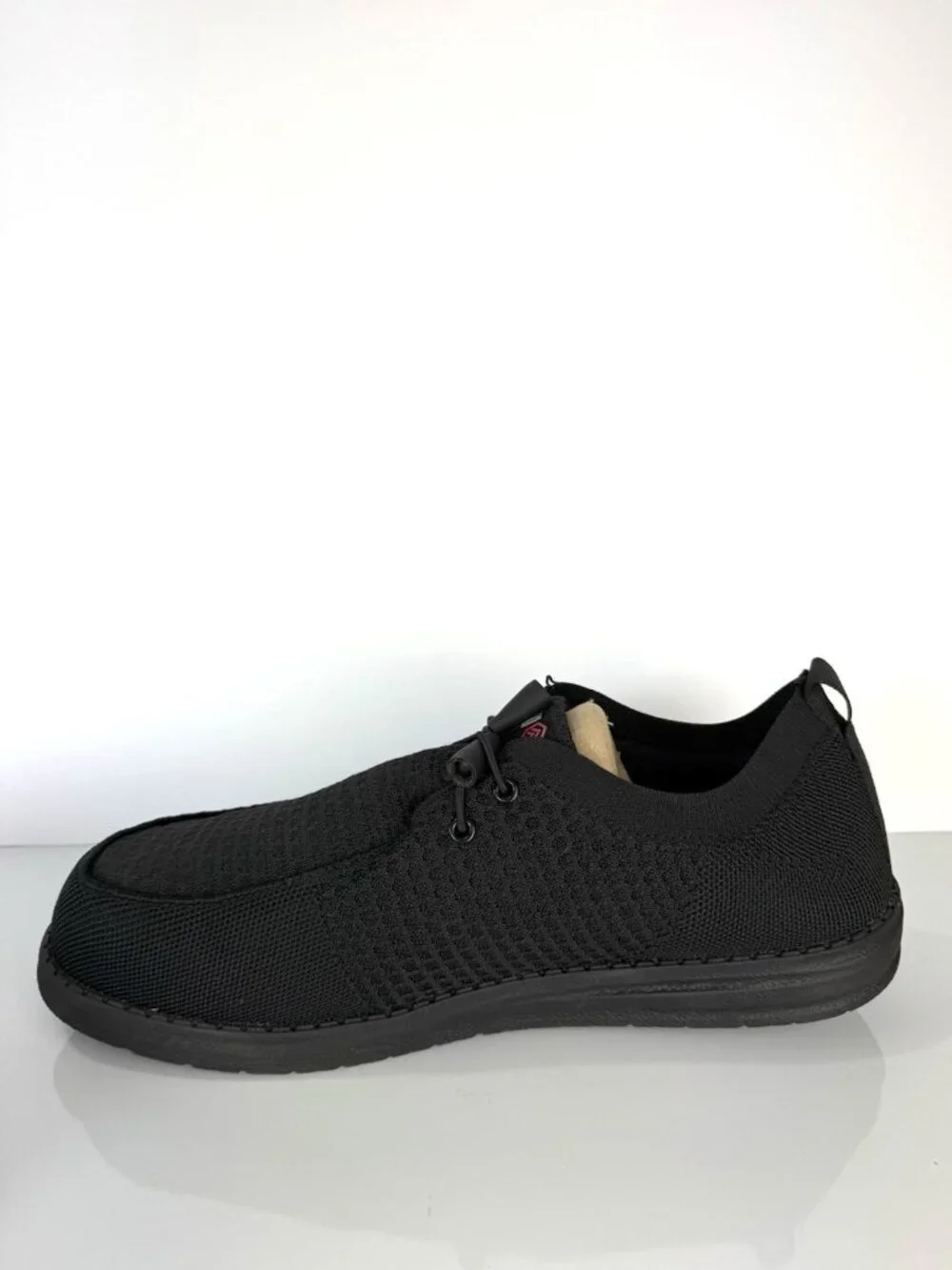 LARNMERN Steel Toe Shoes Non-slip Loafer Shoe Mesh Walking Sneaker Size 13 Wide